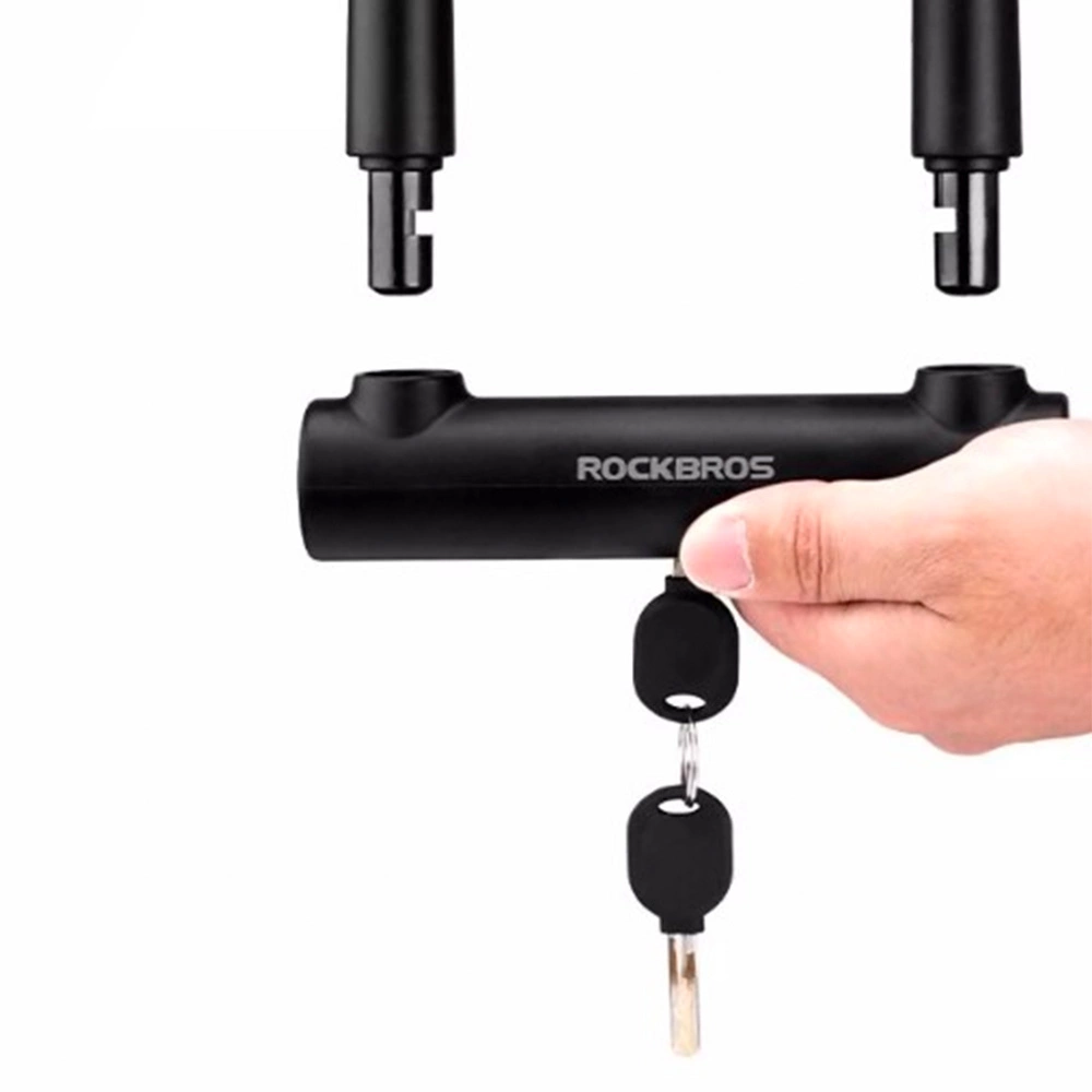 Rockbros RKS610-BK U-lock bicycle lock - blackeng