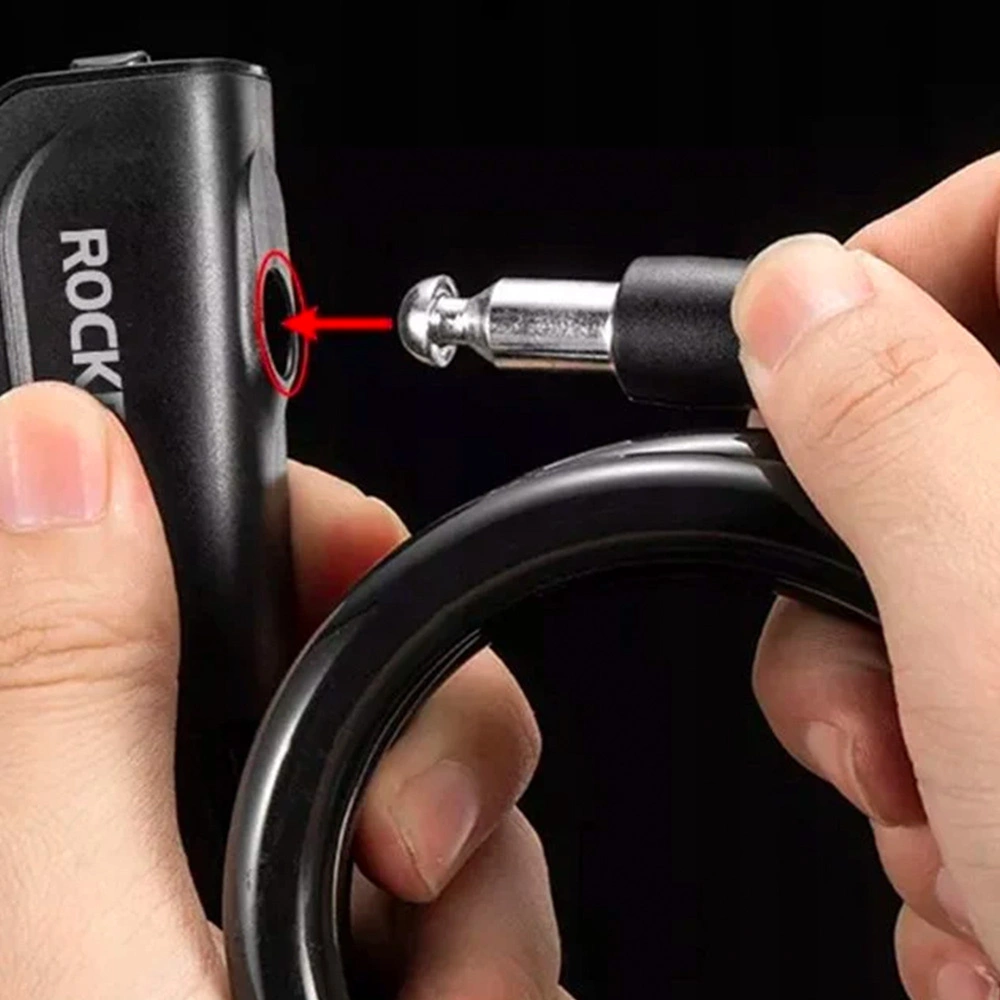 Rockbros RKS515-BK bicycle lock with 1.1 m key - blackeng