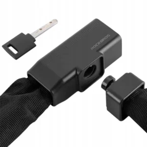 Rockbros 32430708001 bicycle lock with key 0.97 m - blackeng