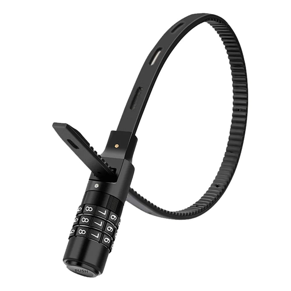 Rockbros 3240001001 bicycle lock for 0.5 m combination - blackeng