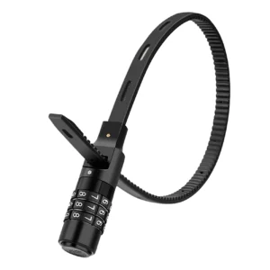 Rockbros 3240001001 bicycle lock for 0.5 m combination - blackeng
