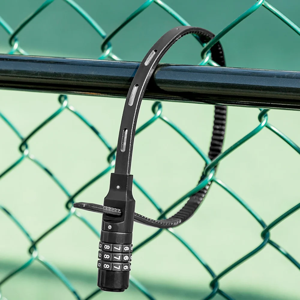 Rockbros 3240001001 bicycle lock for 0.5 m combination - blackeng