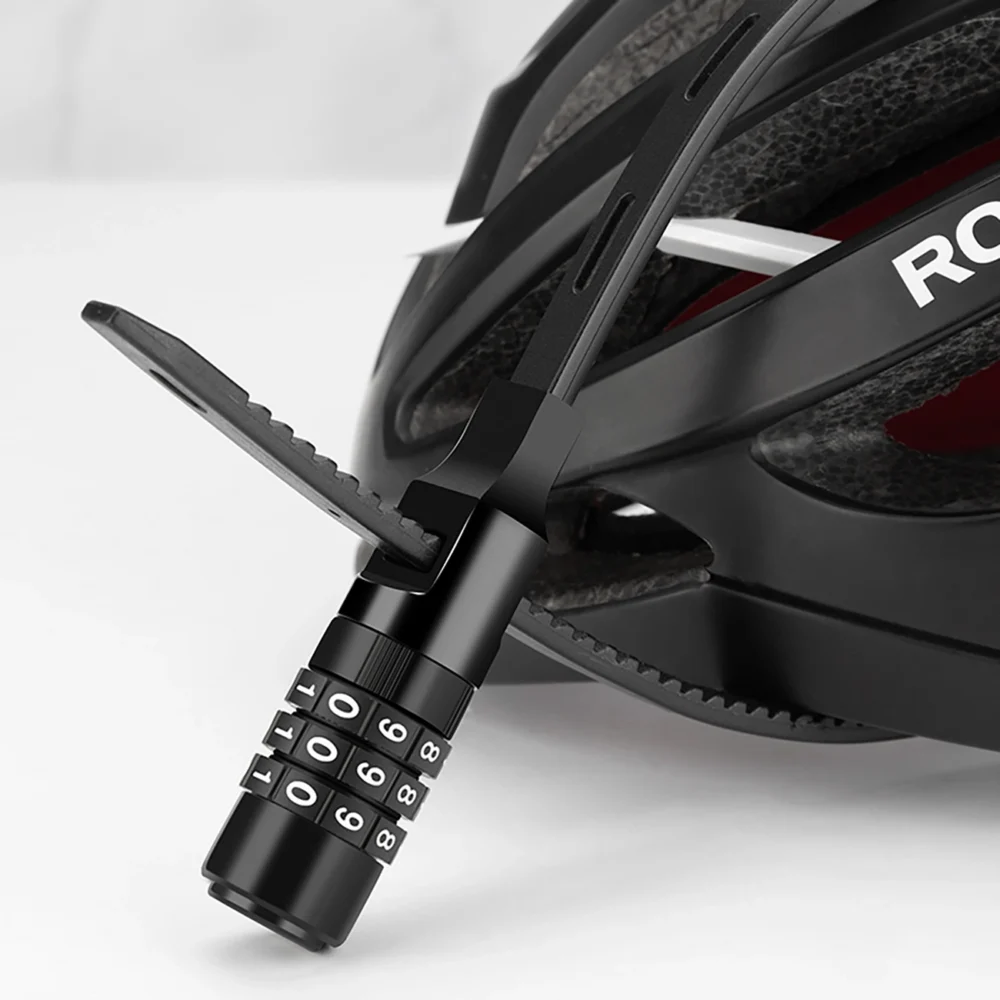 Rockbros 3240001001 bicycle lock for 0.5 m combination - blackeng