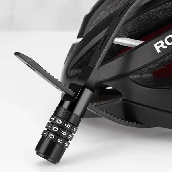 Rockbros 3240001001 bicycle lock for 0.5 m combination - blackeng