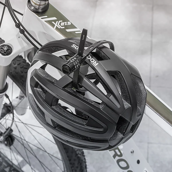 Rockbros 3240001001 bicycle lock for 0.5 m combination - blackeng