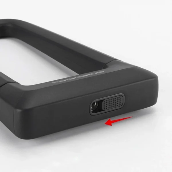 Rockbros RKS626 U-lock bicycle lock - blackeng