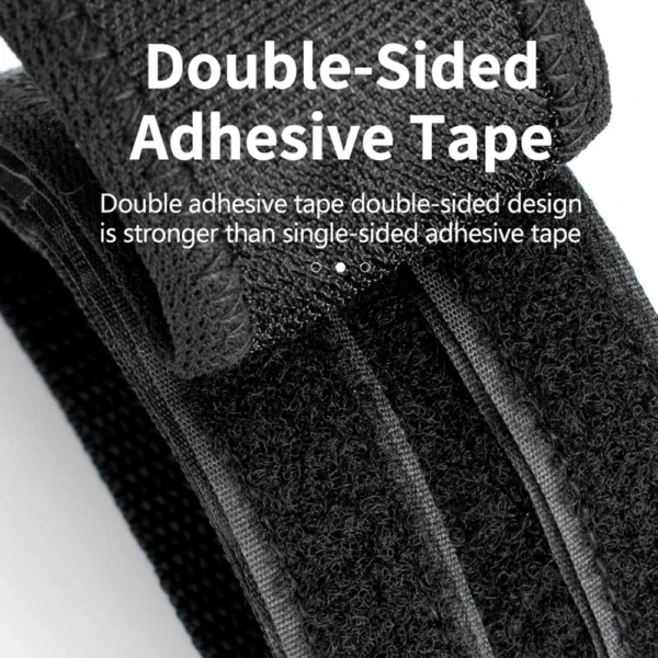 Rockbros GZT1001 bicycle pedal straps - blackeng