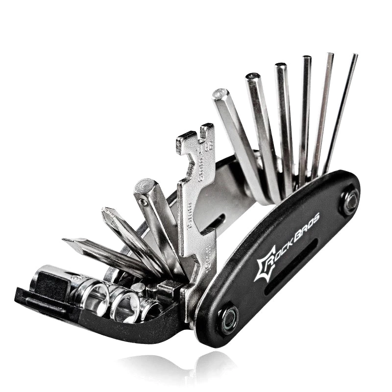 Rockbros GJ1601 16-in-1 multi-tool for bicycle repair - blackeng