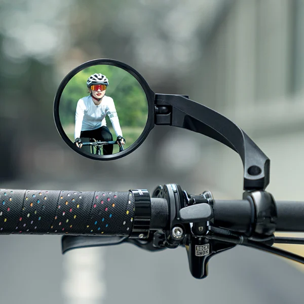 Rockbros 26210001003 rear-view left bicycle mirror - blackeng