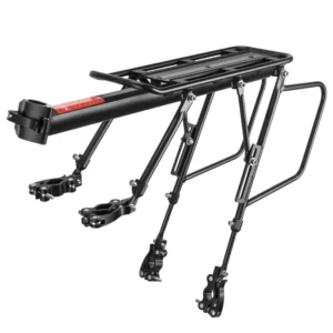 Rockbros 33210004001 bicycle rack with shelf - blackeng