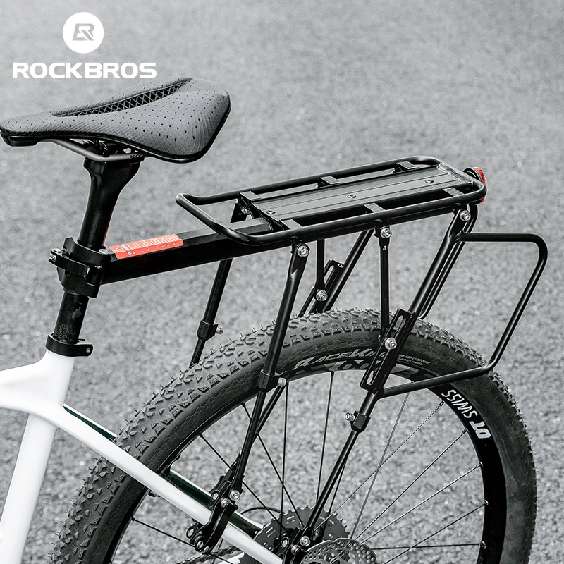 Rockbros 33210004001 bicycle rack with shelf - blackeng