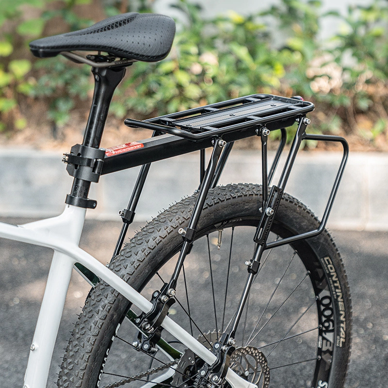 Rockbros 33210004001 bicycle rack with shelf - blackeng