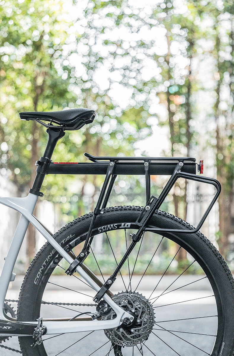 Rockbros 33210004001 bicycle rack with shelf - blackeng