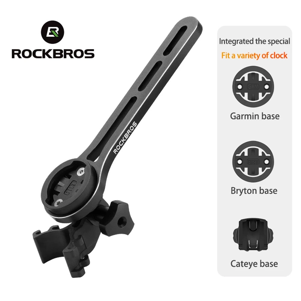 Rockbros 29210005002 Garmin Bryton Cateye Bicycle Mount for Handlebar - Blackeng