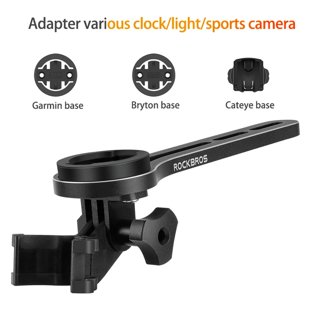 Rockbros 29210005002 Garmin Bryton Cateye Bicycle Mount for Handlebar - Blackeng