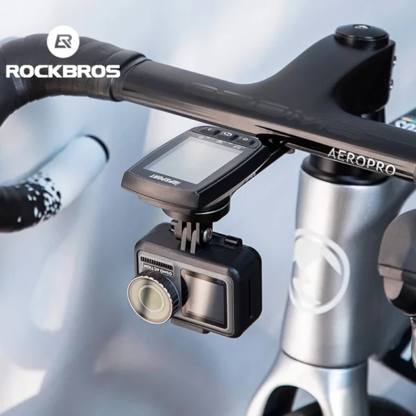 Rockbros 29210005002 Garmin Bryton Cateye Bicycle Mount for Handlebar - Blackeng