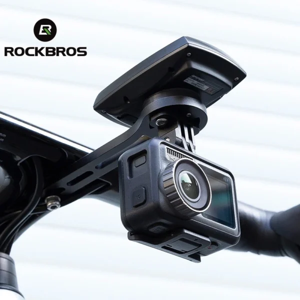 Rockbros 29210005002 Garmin Bryton Cateye Bicycle Mount for Handlebar - Blackeng