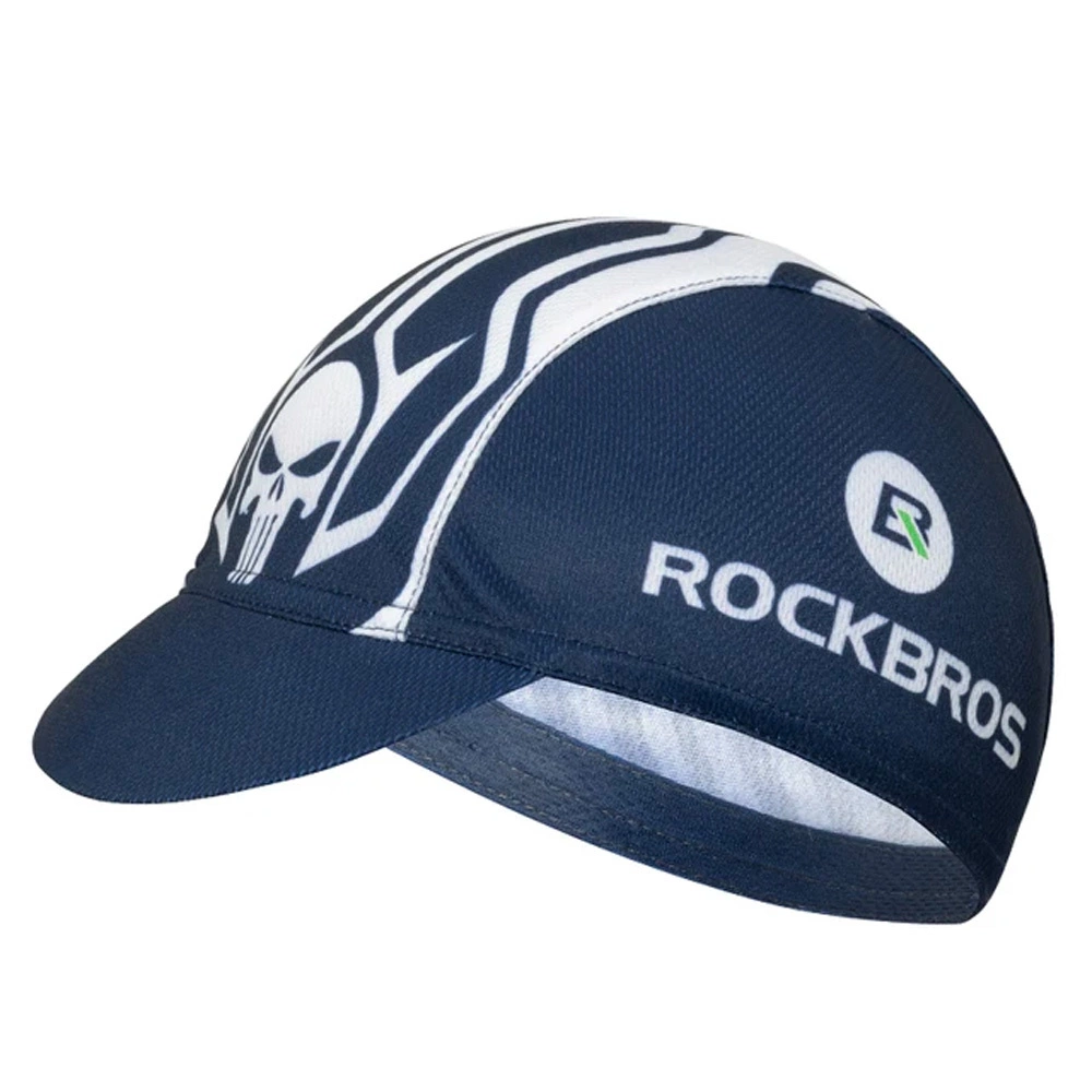 Rockbros MZ10019 cycling cap with peak - blueeng