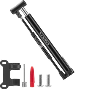 Rockbros 42322821001 floor bicycle pump - blackeng