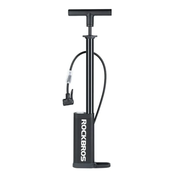 Rockbros 42310007001 floor bicycle pump - blackeng