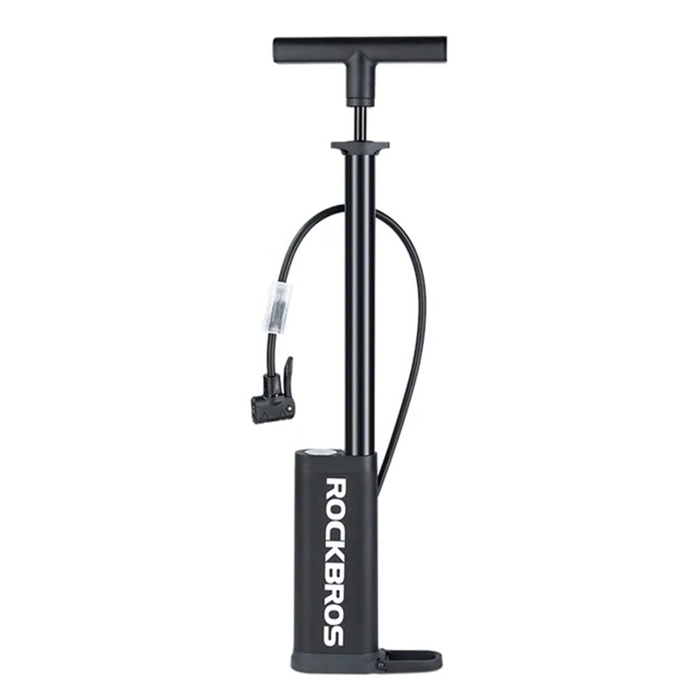 Rockbros 42310007001 floor bicycle pump - blackeng