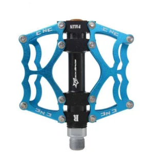 Rockbros JT201012LBL bicycle pedal set - blueeng