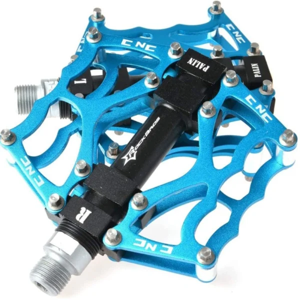 Rockbros JT201012LBL bicycle pedal set - blueeng