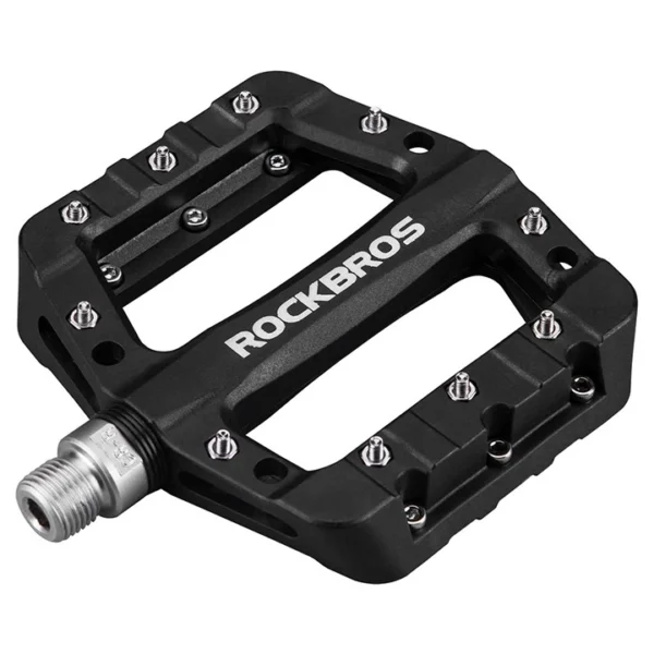 Rockbros 2017-12CBK Nylon Bicycle Pedal Set - Blackeng