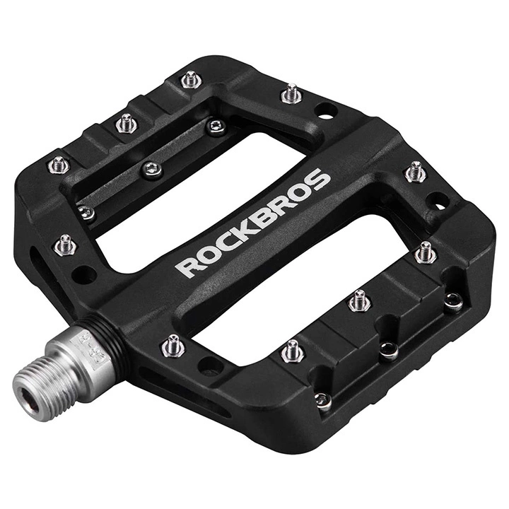 Rockbros 2017-12CBK Nylon Bicycle Pedal Set - Blackeng