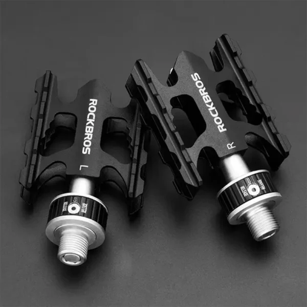 Rockbros K320F-BK MTB Aluminum Alloy Pedal Set - Blackeng