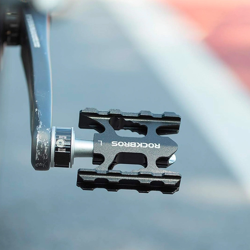 Rockbros K320F-BK MTB Aluminum Alloy Pedal Set - Blackeng