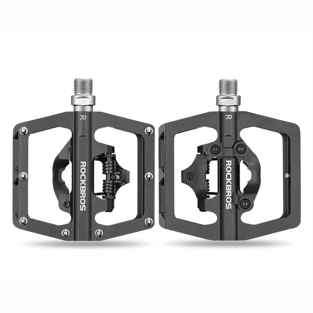 Rockbros PD15-BK Aluminum Alloy Bicycle Pedal Set - Blackeng