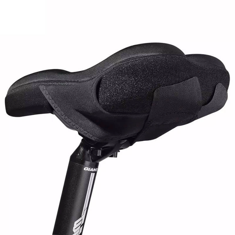 Rockbros LF047-S silicone gel bicycle seat cover size M - blackeng