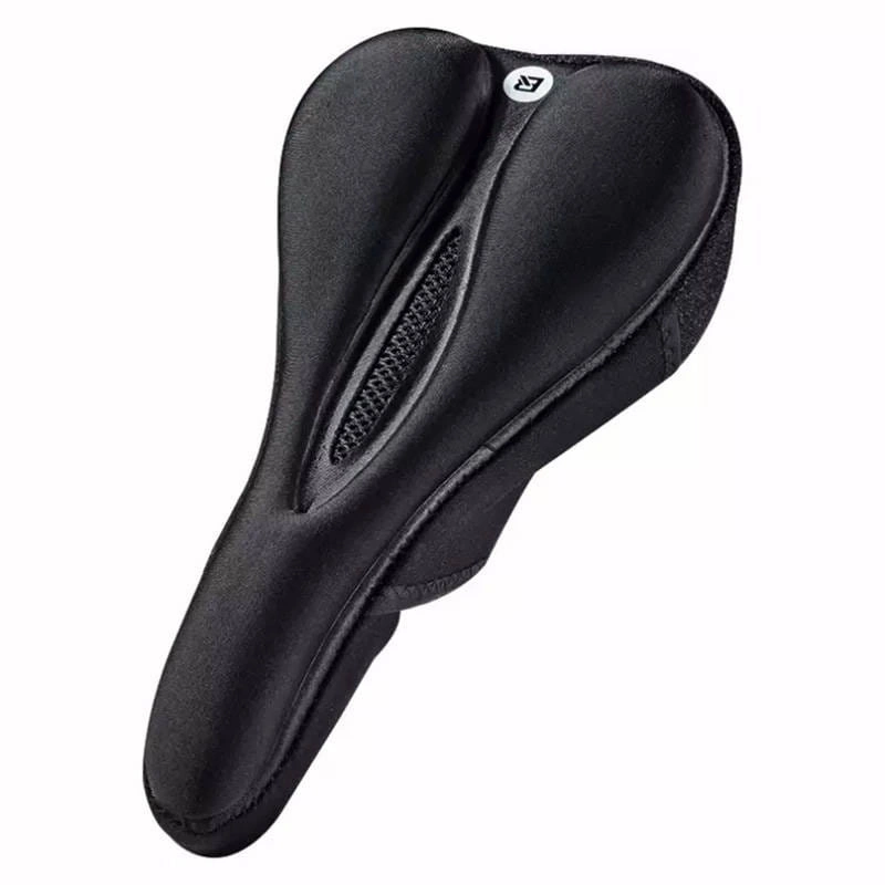 Rockbros LF047-S silicone gel bicycle seat cover size M - blackeng