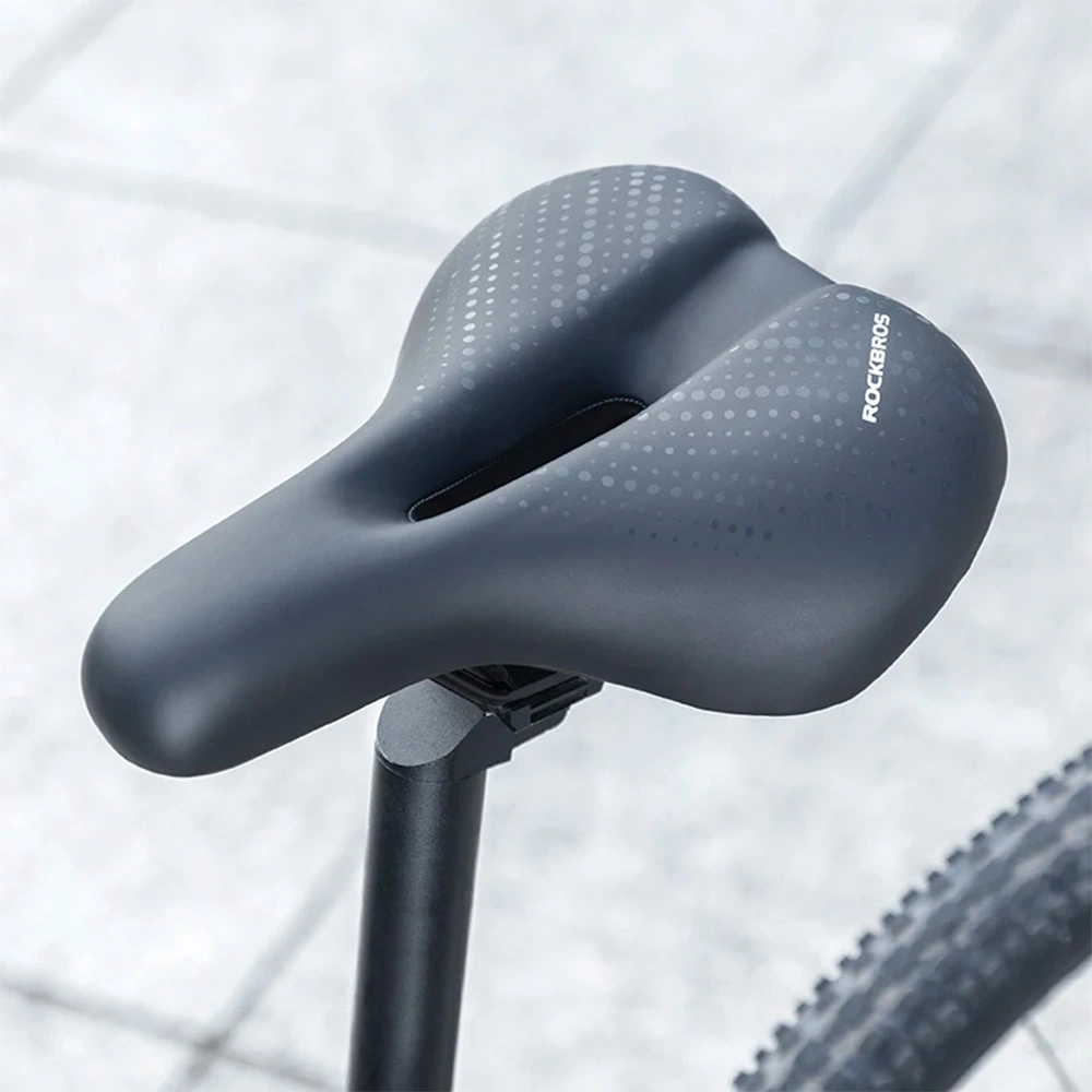 Rockbros 38218916001 MTB bicycle saddle - blackeng