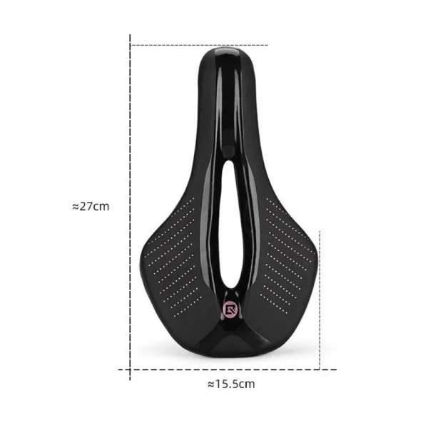 Rockbros 38210005001 foam MTB bicycle saddle - blackeng