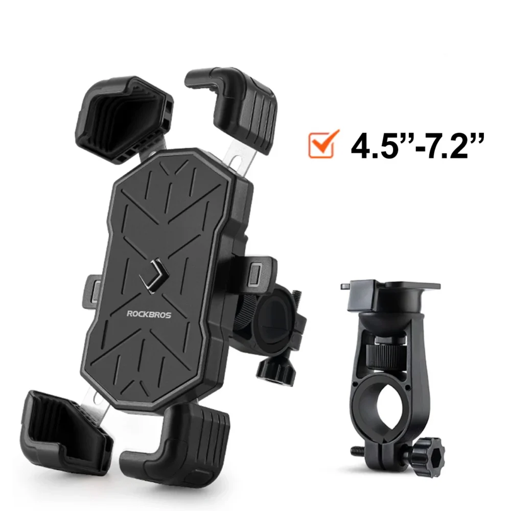 Rockbros 25210030001 Bike Phone Holder for Handlebars - Blackeng