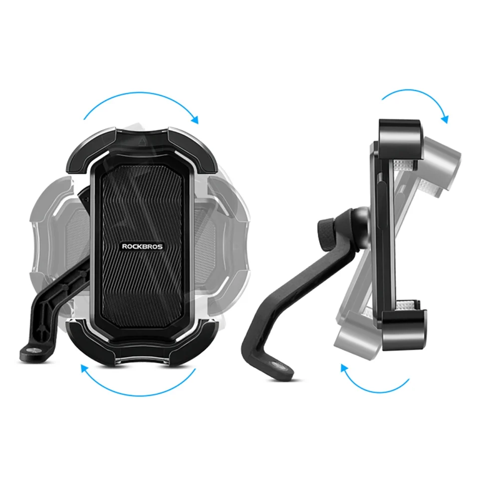 Rockbros 25210032001 Bike Phone Holder for Handlebars - Blackeng