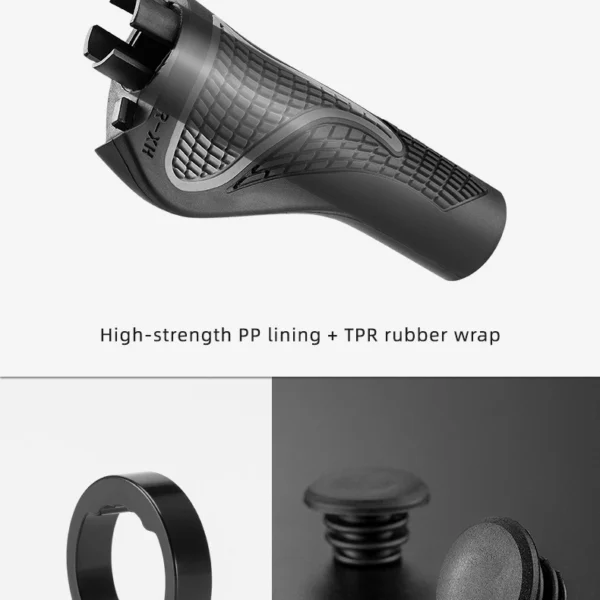 Rockbros BT1007B Bicycle Holder Set with Horns - Blackeng