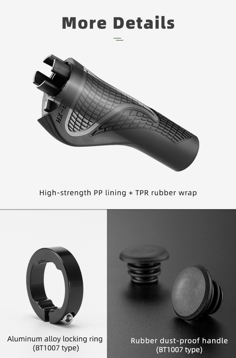 Rockbros BT1007B Bicycle Holder Set with Horns - Blackeng