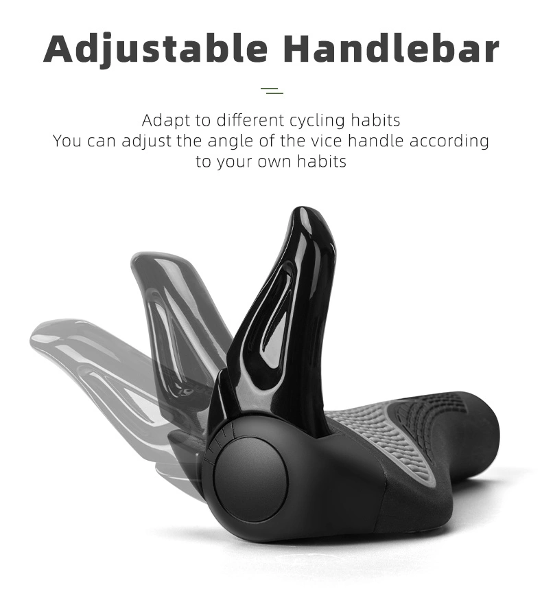 Rockbros BT1007B Bicycle Holder Set with Horns - Blackeng