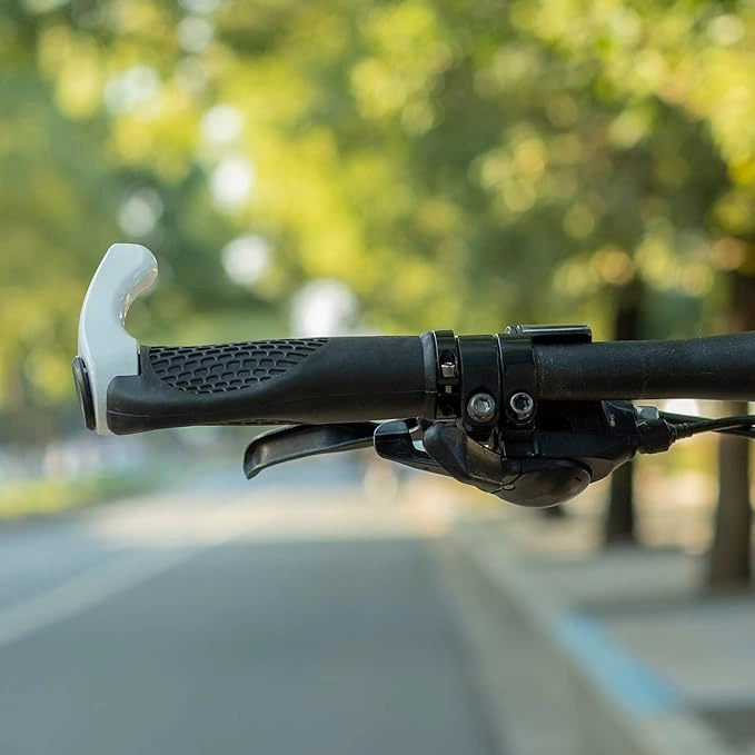 Rockbros BT1007W Bicycle Holder Set with Horns - Whiteeng