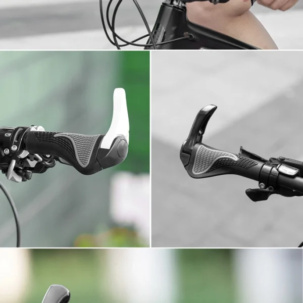 Rockbros BT1007W Bicycle Holder Set with Horns - Whiteeng
