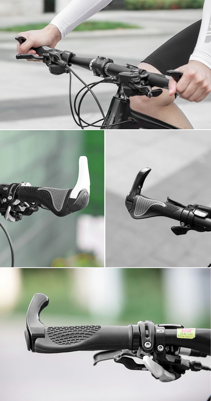 Rockbros BT1007W Bicycle Holder Set with Horns - Whiteeng