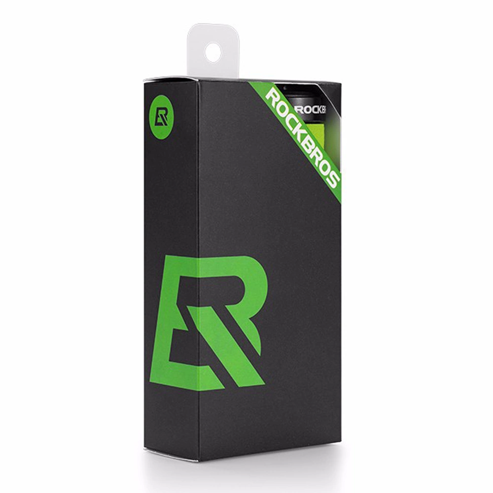 Rockbros BT1001GNBK sponge bicycle handlebar grips - green and blackeng