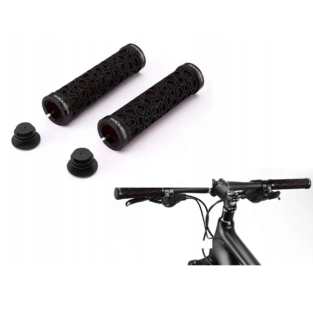 Rockbros 2017-14ABK bicycle grips - blackeng
