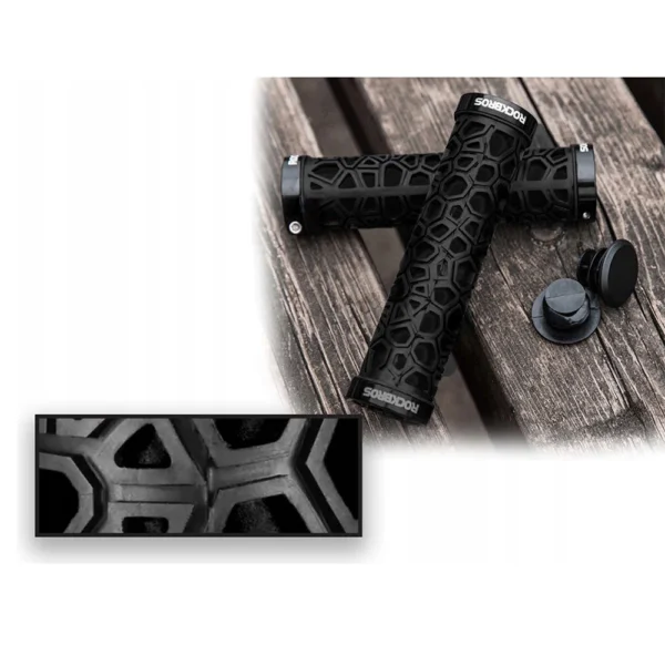 Rockbros 2017-14ABK bicycle grips - blackeng