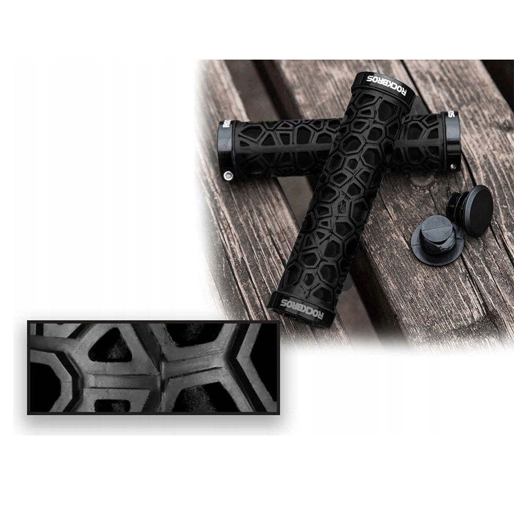 Rockbros 2017-14ABK bicycle grips - blackeng