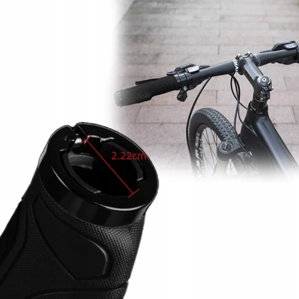 Rockbros BT1802BK bicycle grips - blackeng