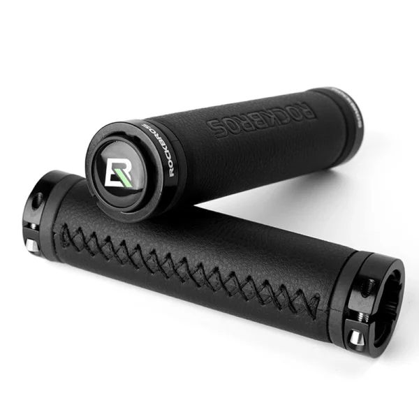 Rockbros 40210003001 microfiber bicycle handlebar grips - blackeng